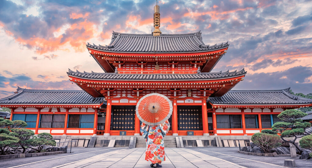 Explore Senso-ji Temple in Tokyo—lantern-lit gates, ancient legends, and a timeless atmosphere at the heart of the city.