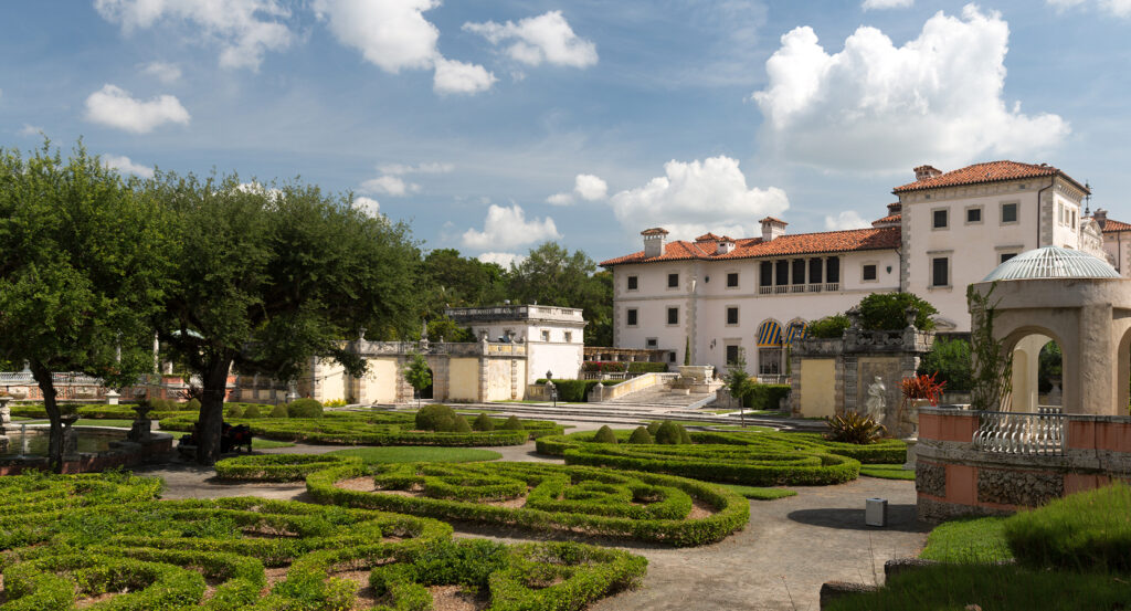 Italian-style Vizcaya villa and gardens in Miami
