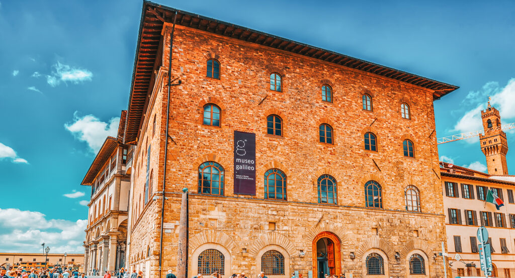 Historic Museo Galileo building in Florence, Italy