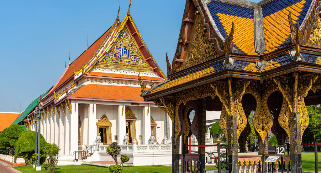 Bangkok National Museum exterior with intricate Thai architecture