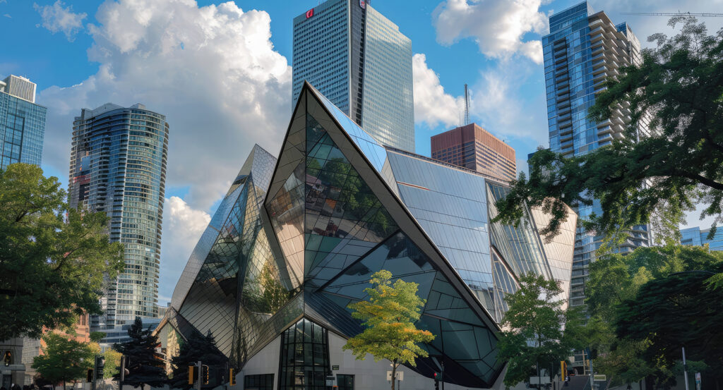 Frank Gehry architecture at the Art Gallery of Ontario