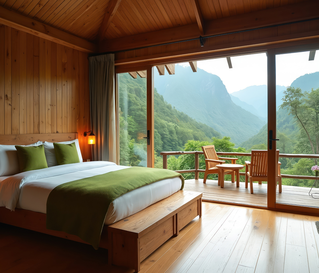 Eco-luxury resorts for green getaways
