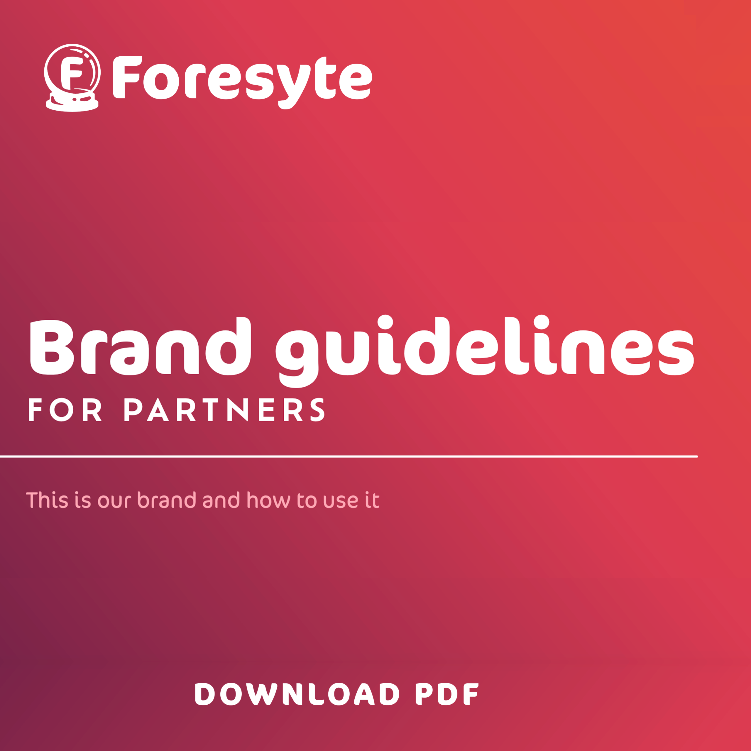 From our passionate audiences to vibrant brand identity, all the information you’ll need to promote our brand successfully can be referenced in these guidelines
