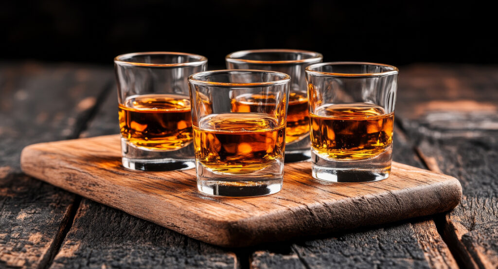 Rare whisky collection inside The Scotch Whisky Experience in Edinburgh