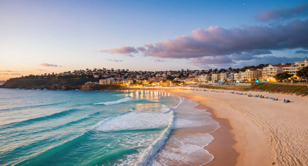 Bondi Beach coastal walk with ocean views