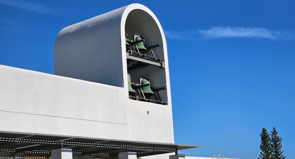 Exterior of Sterling Vineyards with gondola access