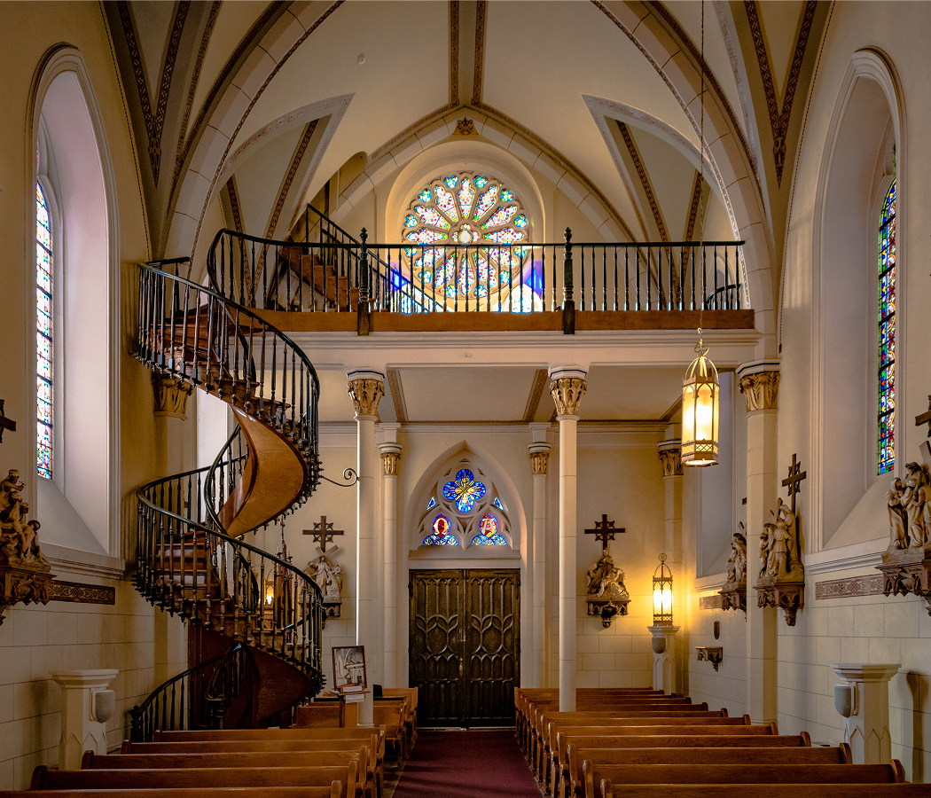 Miraculous Staircase at Loretto Chapel