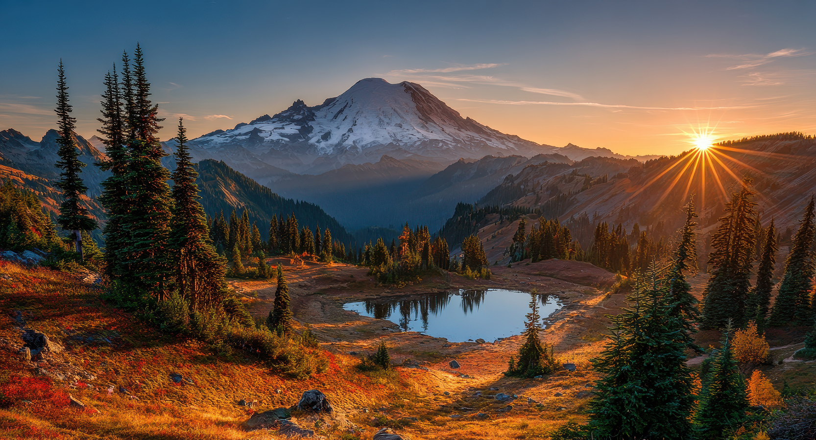 Seattle Mount Rainer Park Why Mount Rainier National Park towers majestic - Foresyte Travel