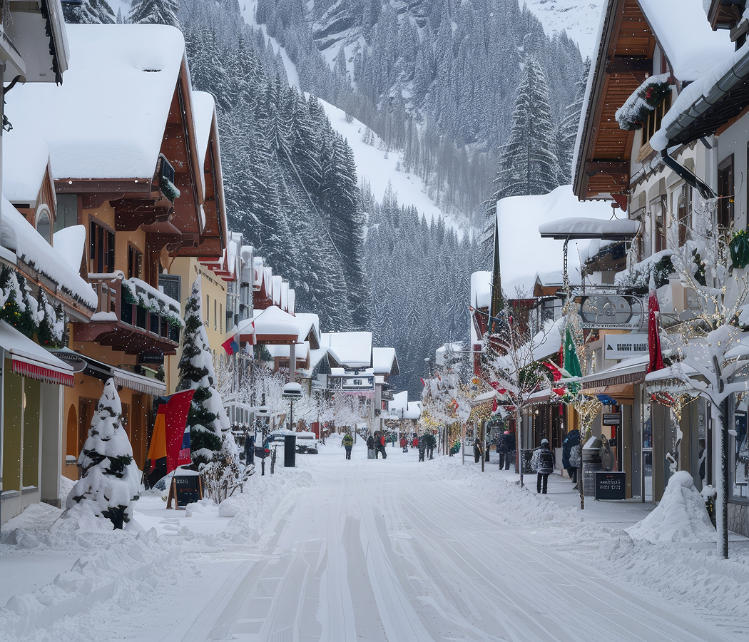 DAVOS THE SWISS MOUNTAIN TOWN visual data 6